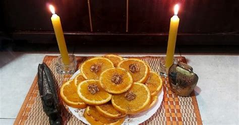 When oranges are placed as an offering, we can also complement them by spreading honey on them. . Fruits for oshun